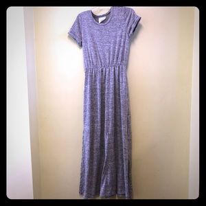 Grey Maxi w/Back Cutout